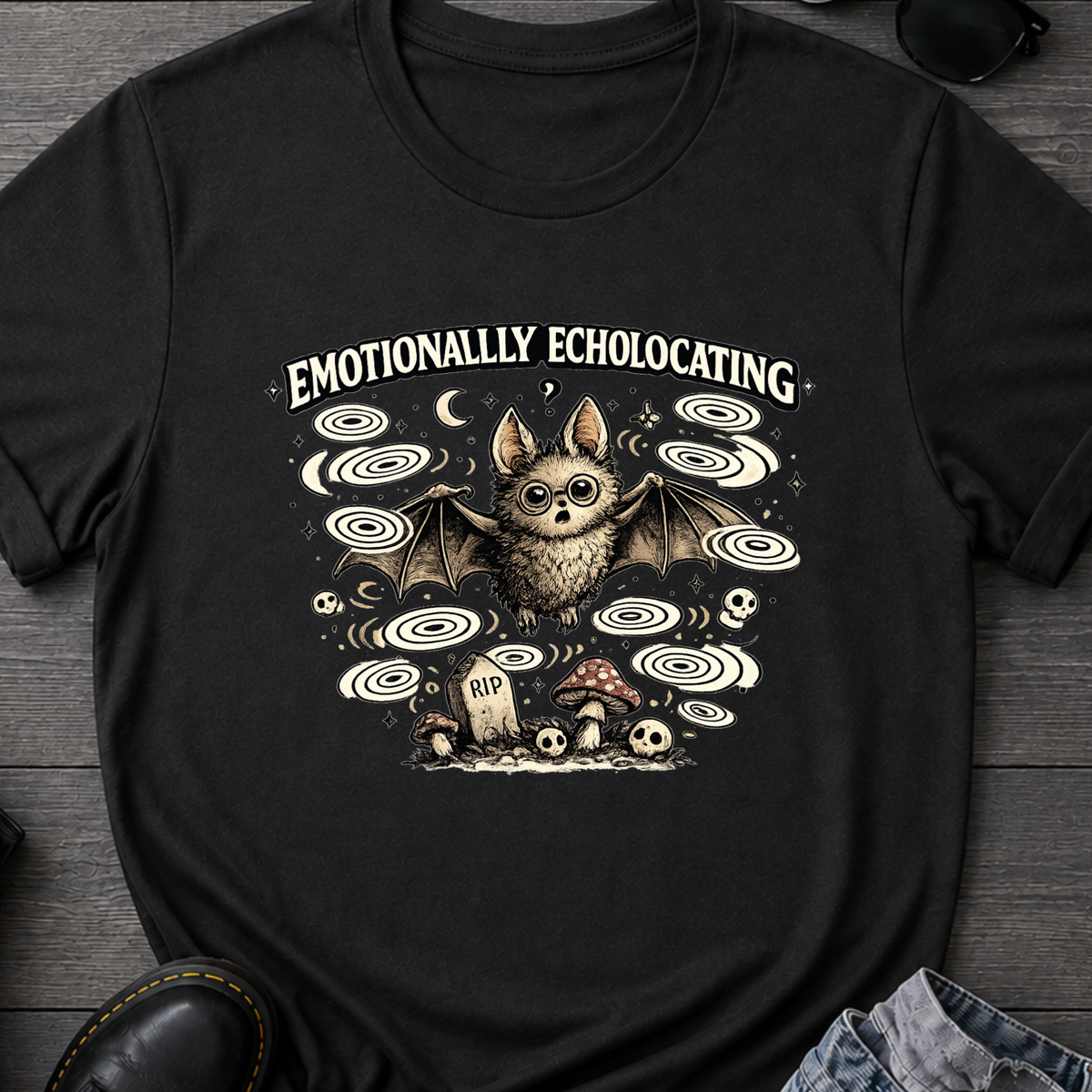 Emotionally Echolocating T-Shirt