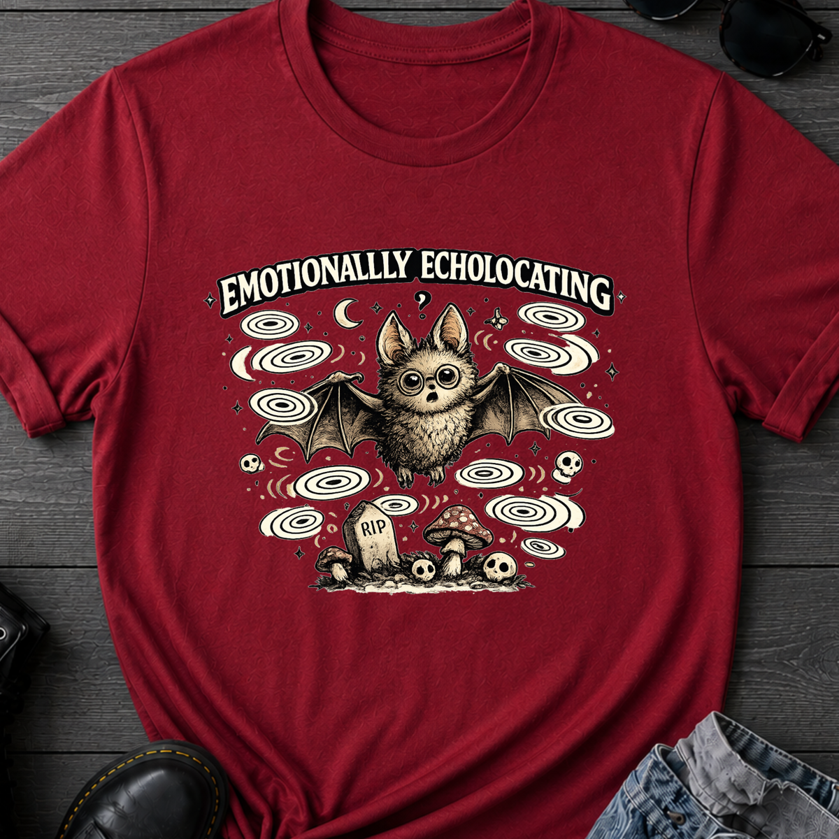 Emotionally Echolocating T-Shirt