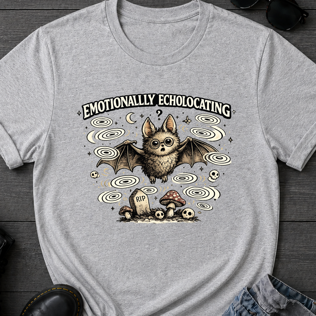 Emotionally Echolocating T-Shirt