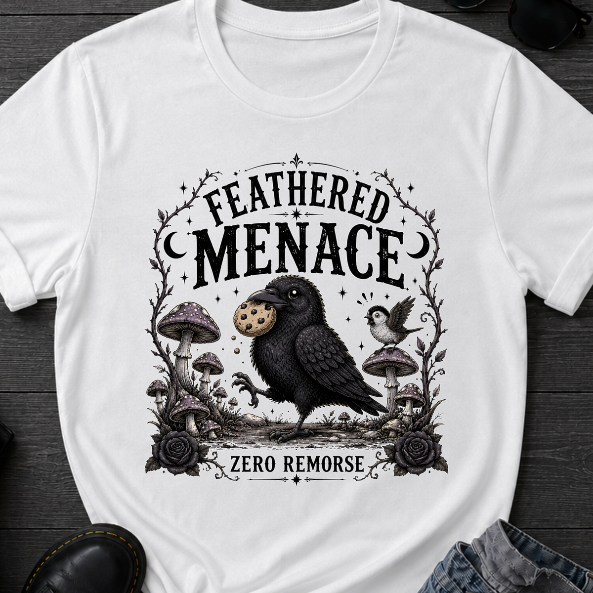 Feathered MenaceT-Shirt