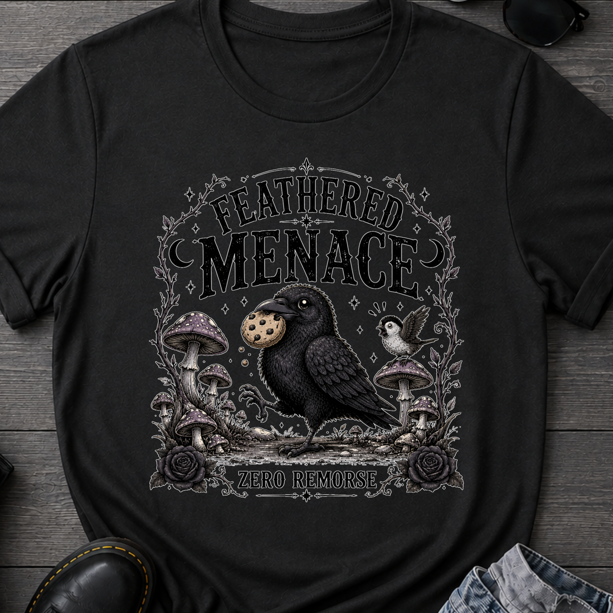 Feathered MenaceT-Shirt