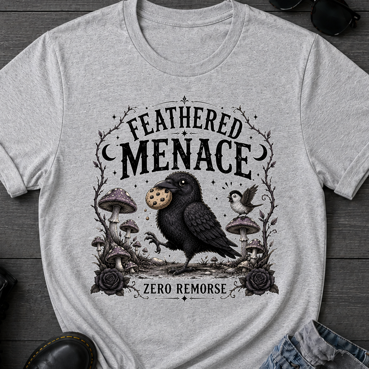 Feathered MenaceT-Shirt