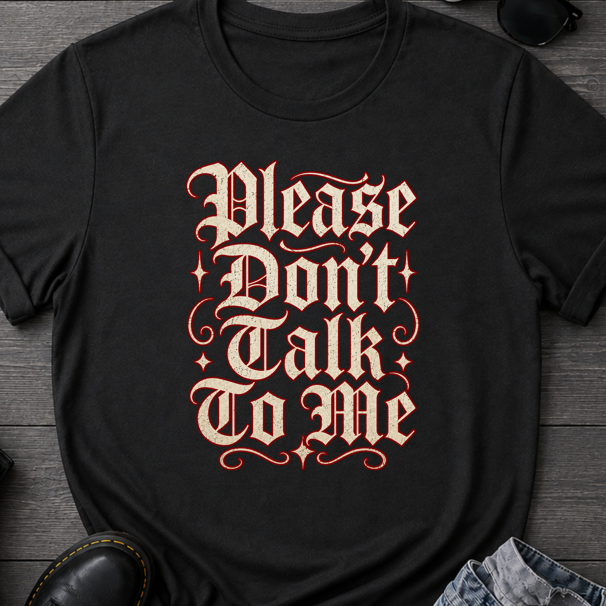 Please Don't Talk To Me T-Shirt
