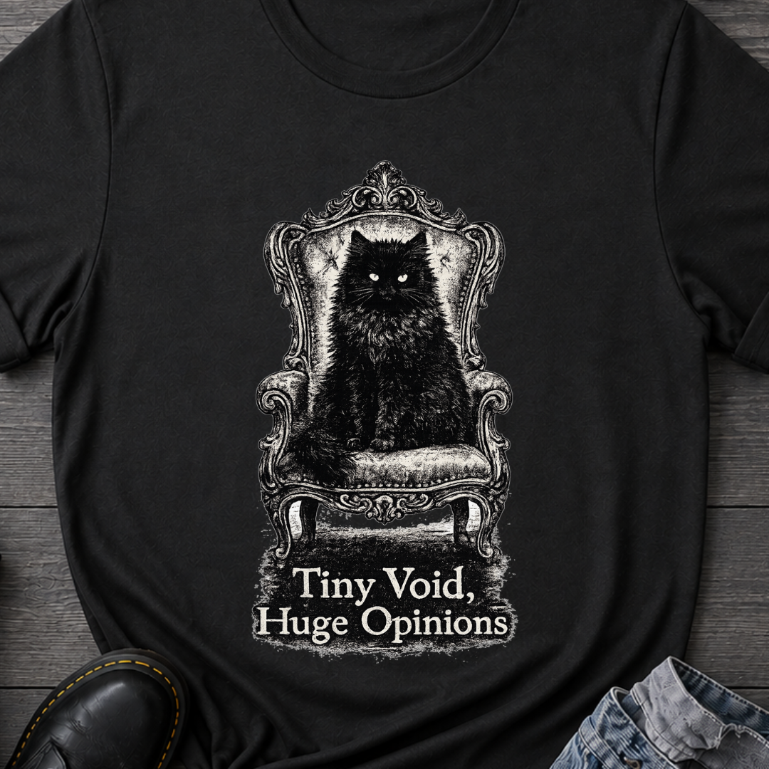 Tiny Void, Huge Opinions T-Shirt