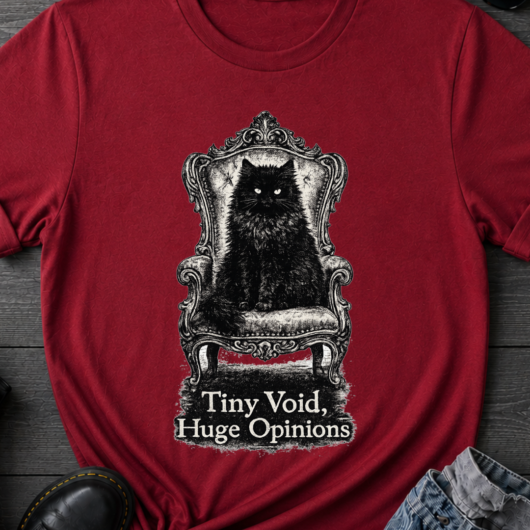 Tiny Void, Huge Opinions T-Shirt