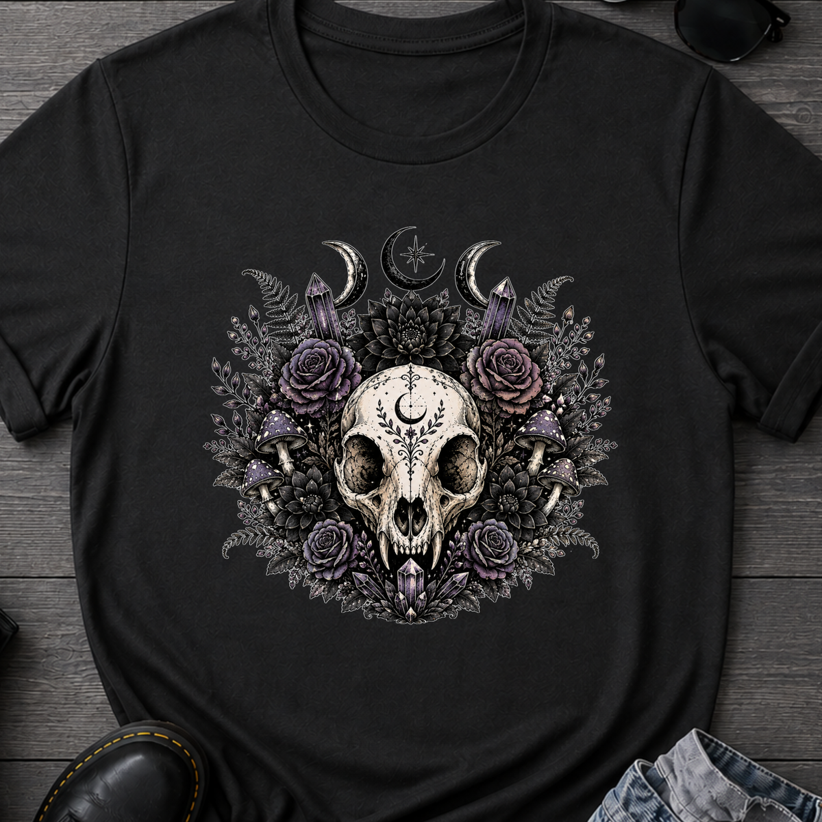 Where Darkness Blooms T-Shirt