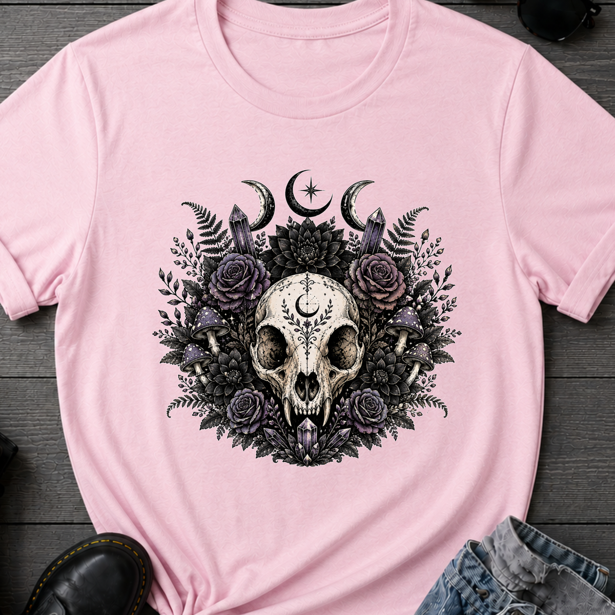 Where Darkness Blooms T-Shirt
