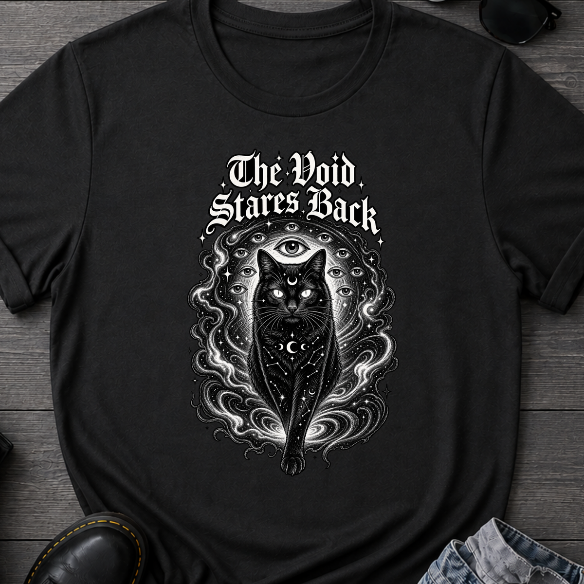 The Void Stares Back T-Shirt