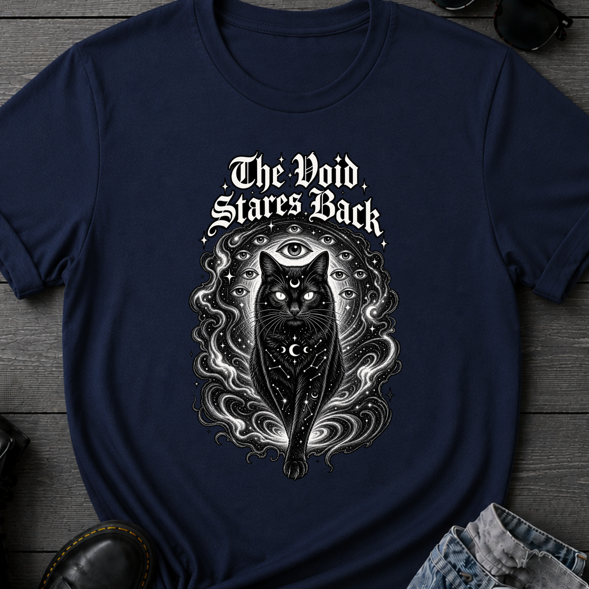 The Void Stares Back T-Shirt