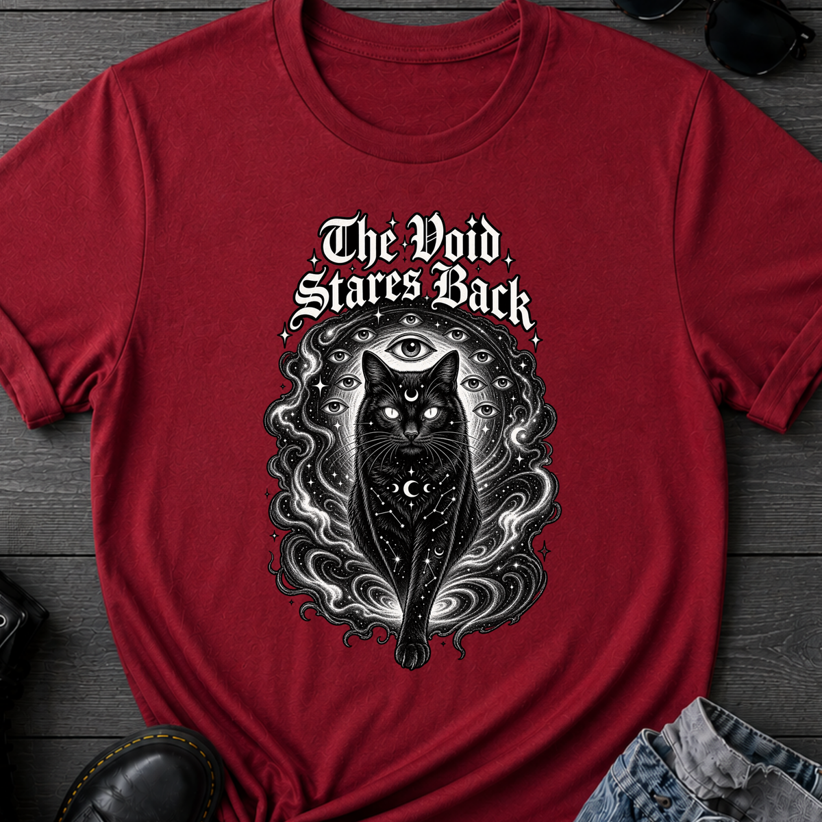 The Void Stares Back T-Shirt