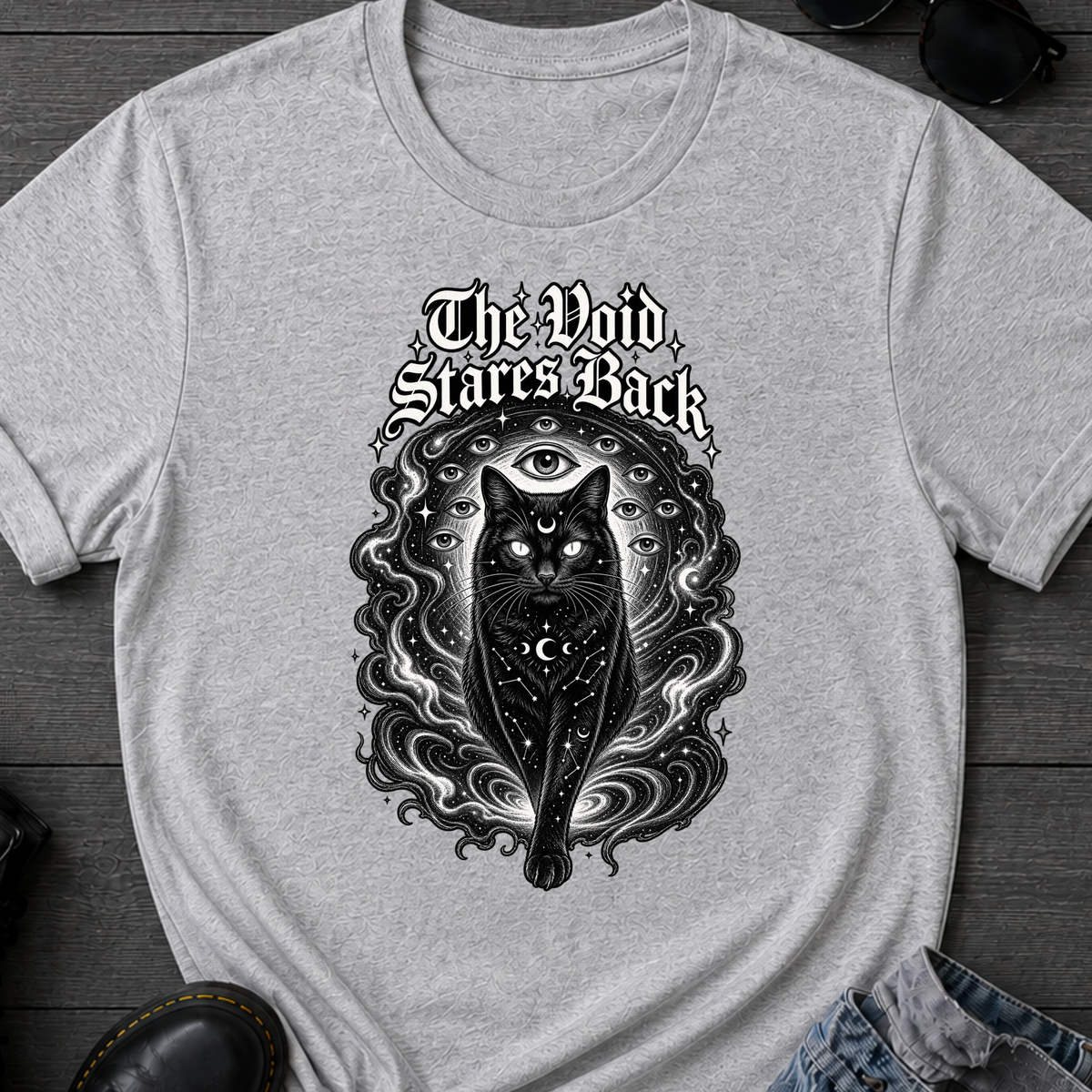 The Void Stares Back T-Shirt