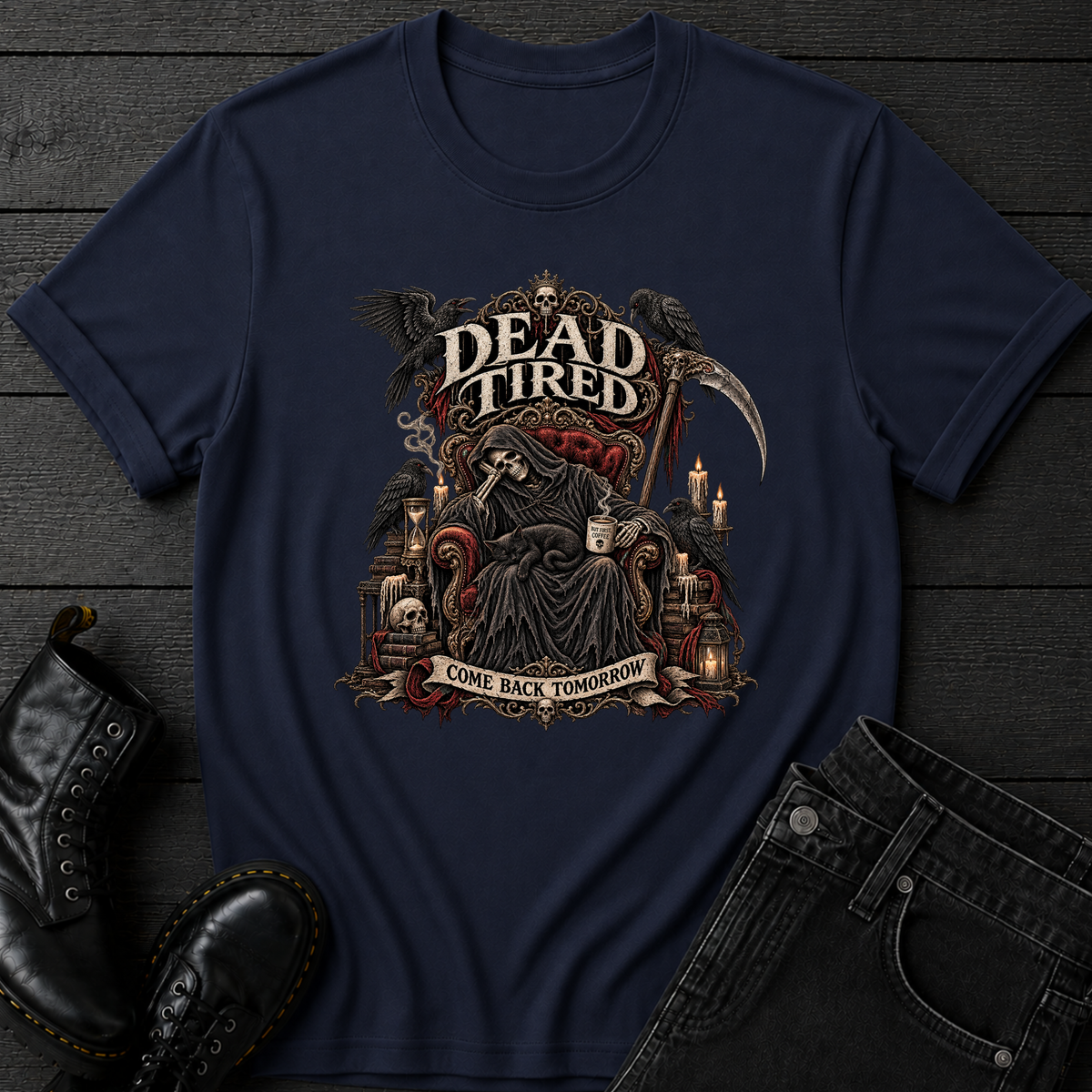 Grim's Dead Tired T-Shirt