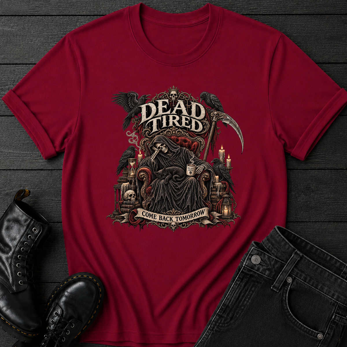 Grim's Dead Tired T-Shirt