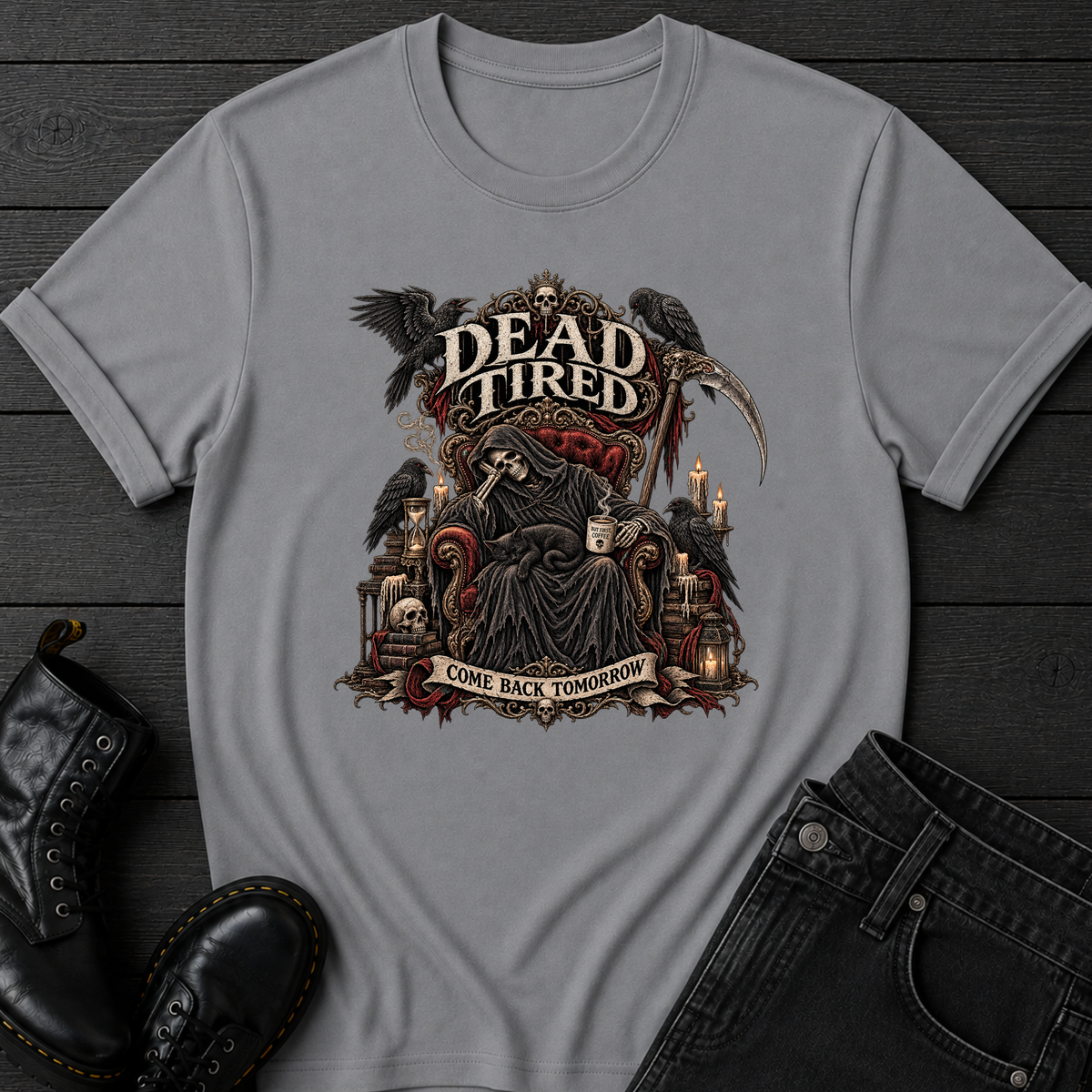 Grim's Dead Tired T-Shirt