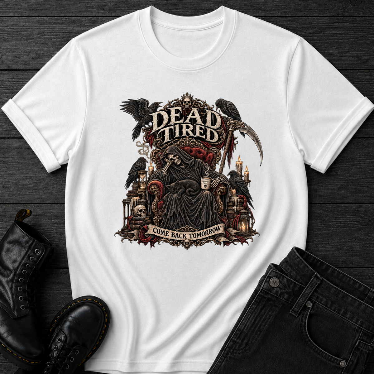 Grim's Dead Tired T-Shirt