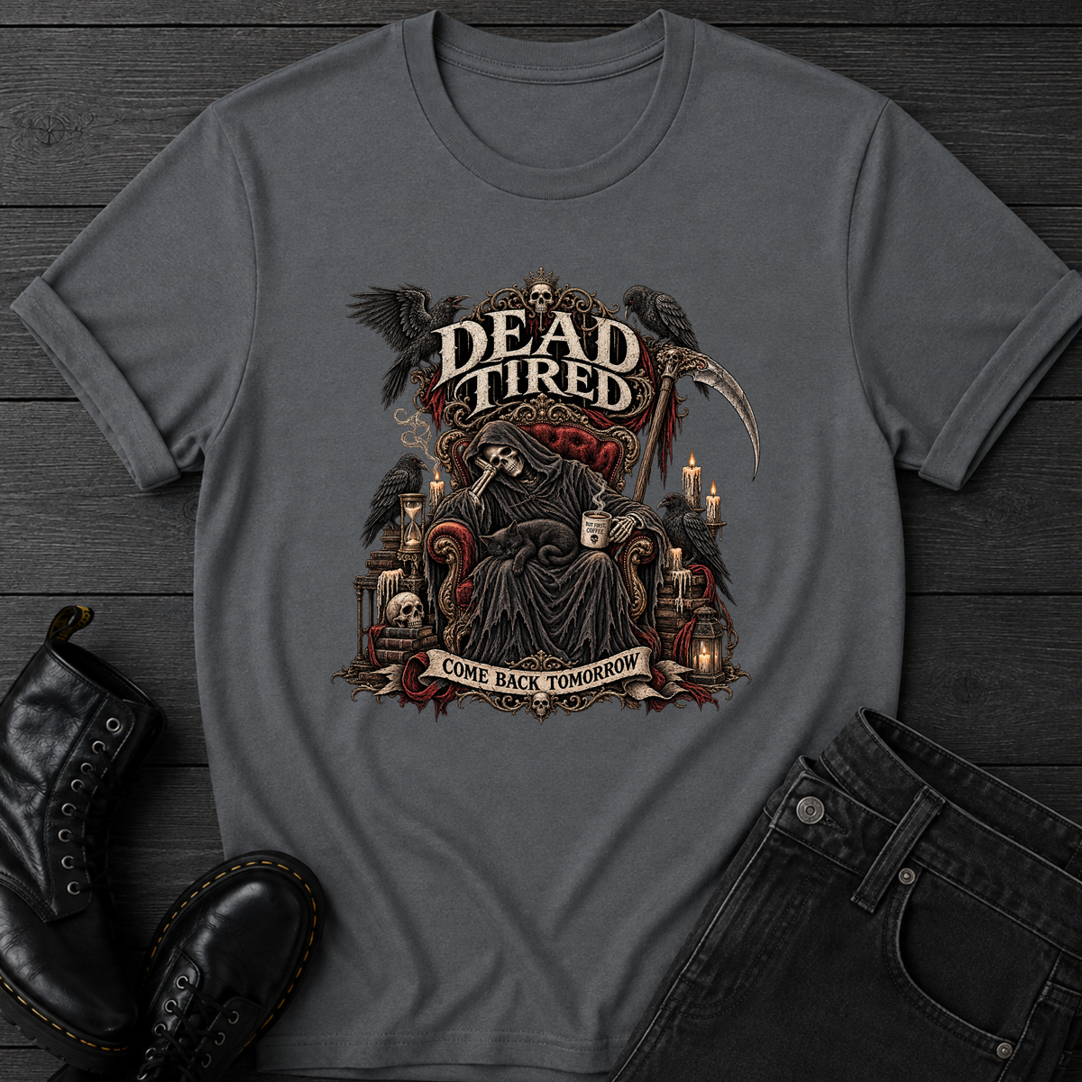 Grim's Dead Tired T-Shirt