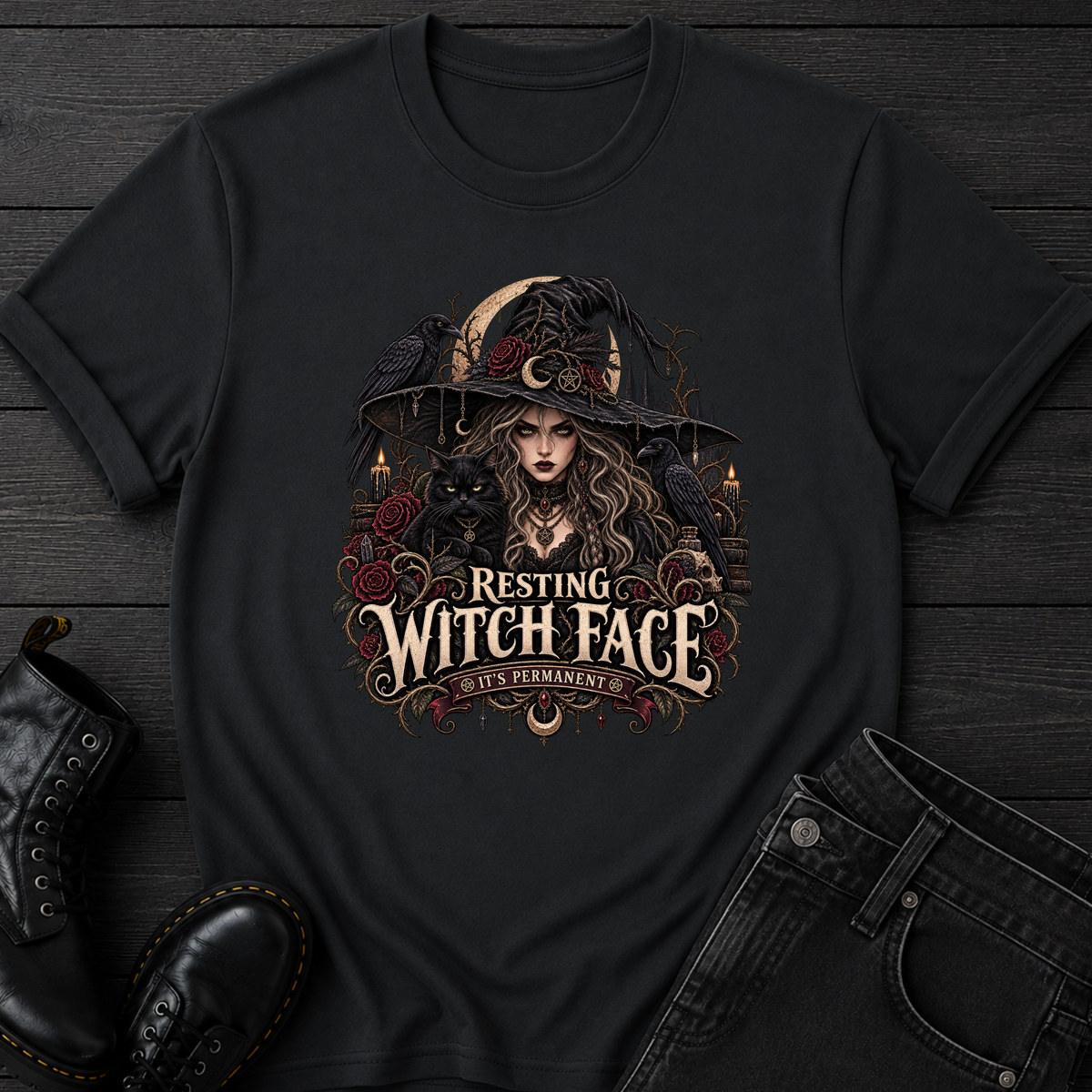 Resting Witch Face T-Shirt