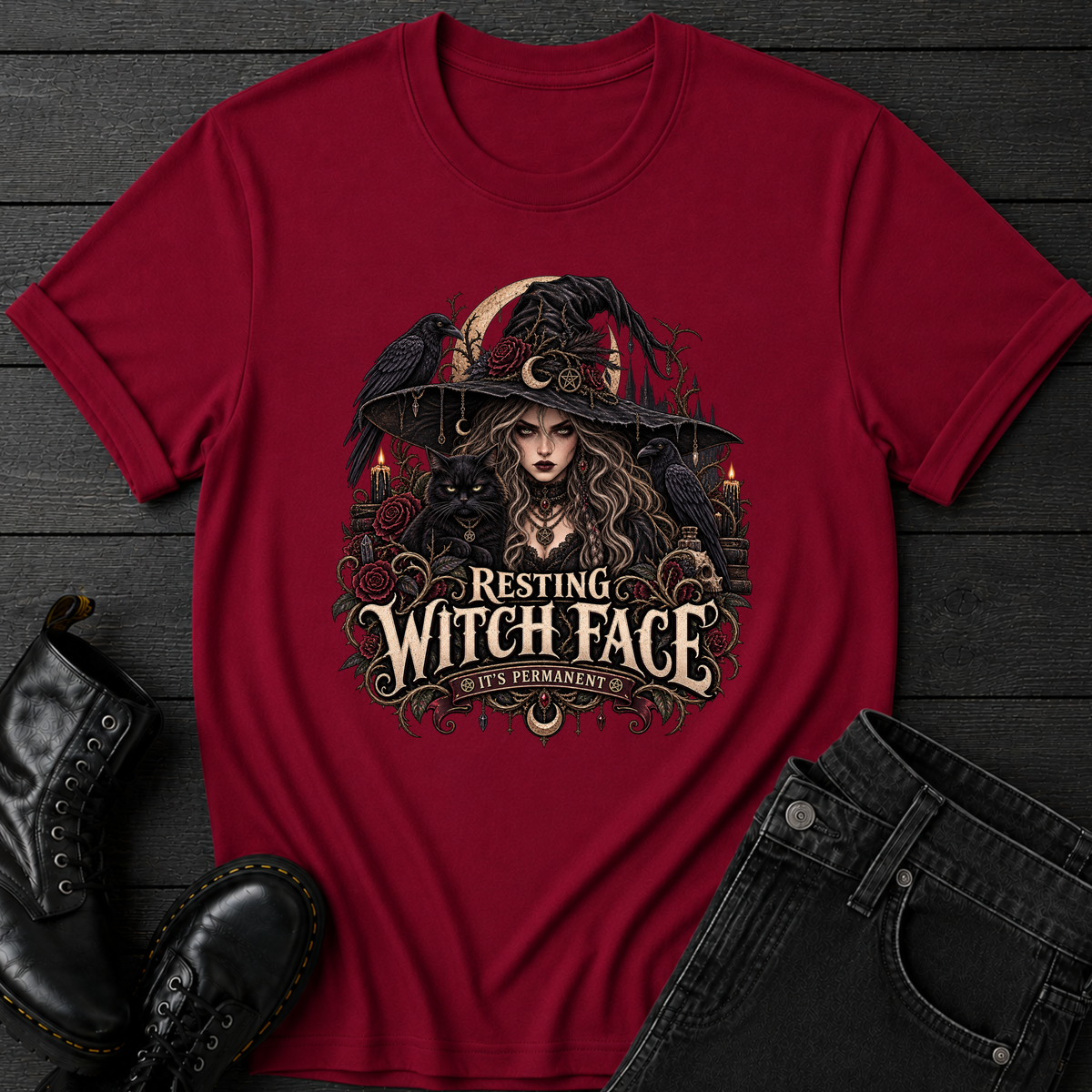 Resting Witch Face T-Shirt
