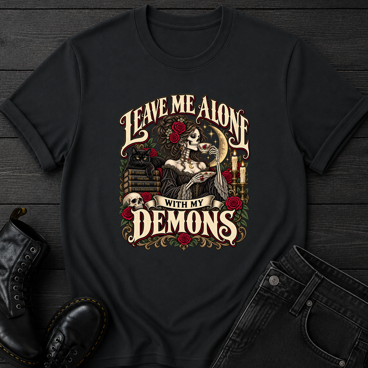Leave Me Alone With My Demons T-Shirt