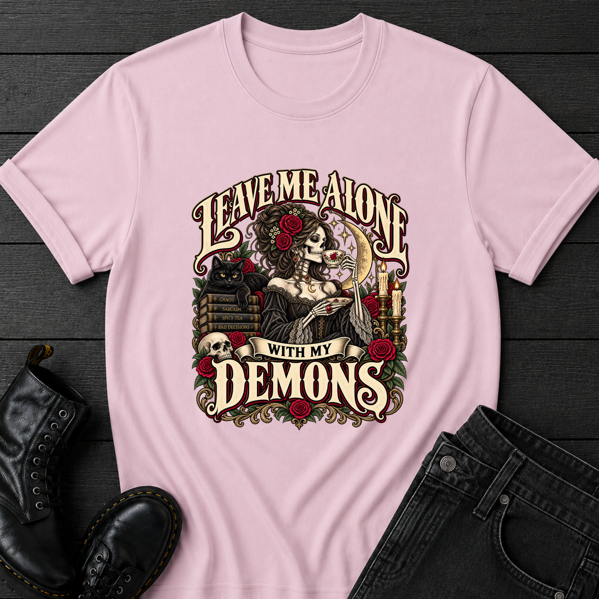 Leave Me Alone With My Demons T-Shirt