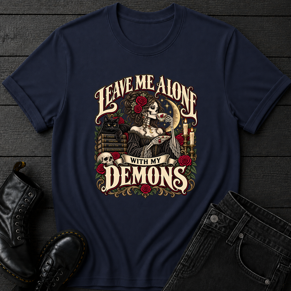 Leave Me Alone With My Demons T-Shirt