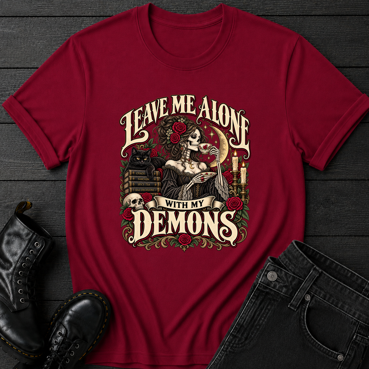 Leave Me Alone With My Demons T-Shirt