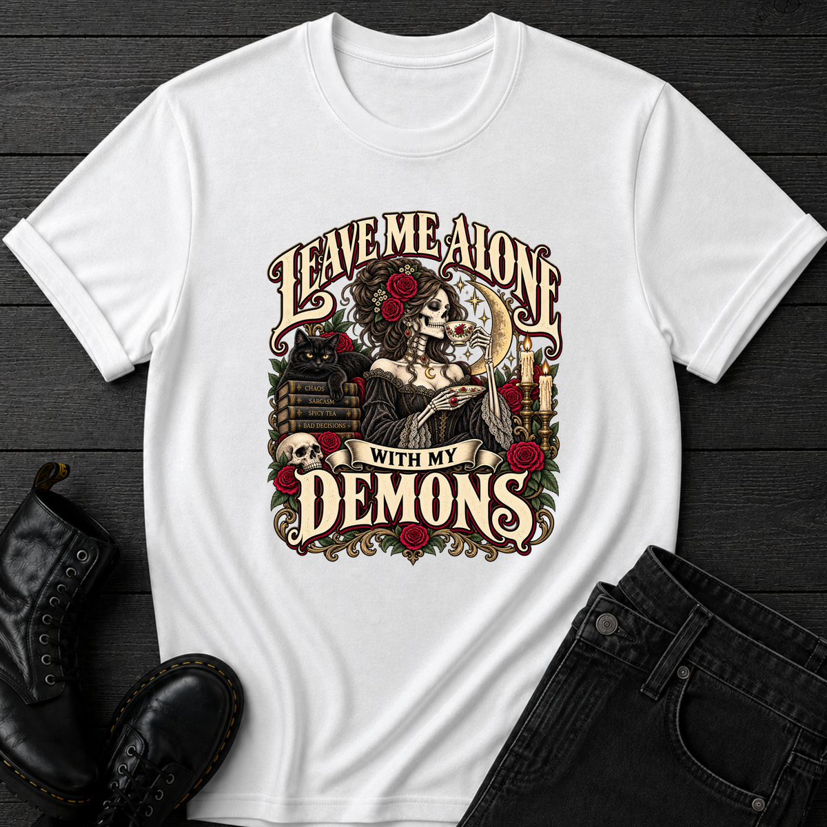 Leave Me Alone With My Demons T-Shirt