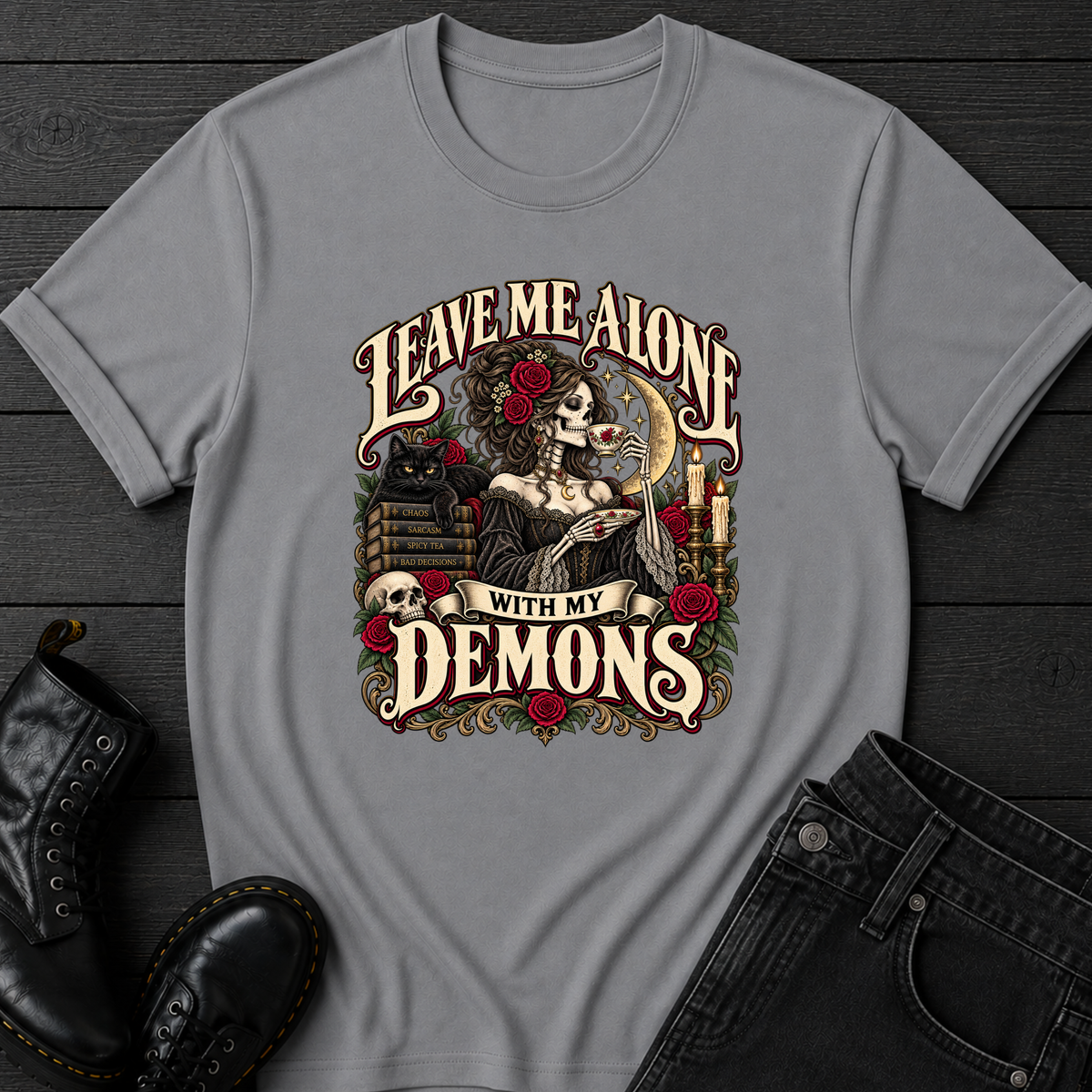 Leave Me Alone With My Demons T-Shirt