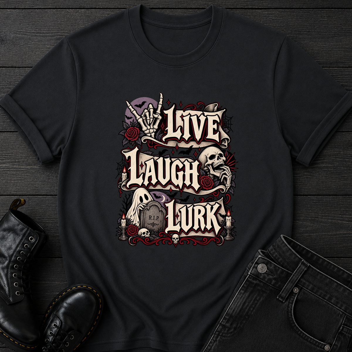 Live Laugh Lurk T-Shirt