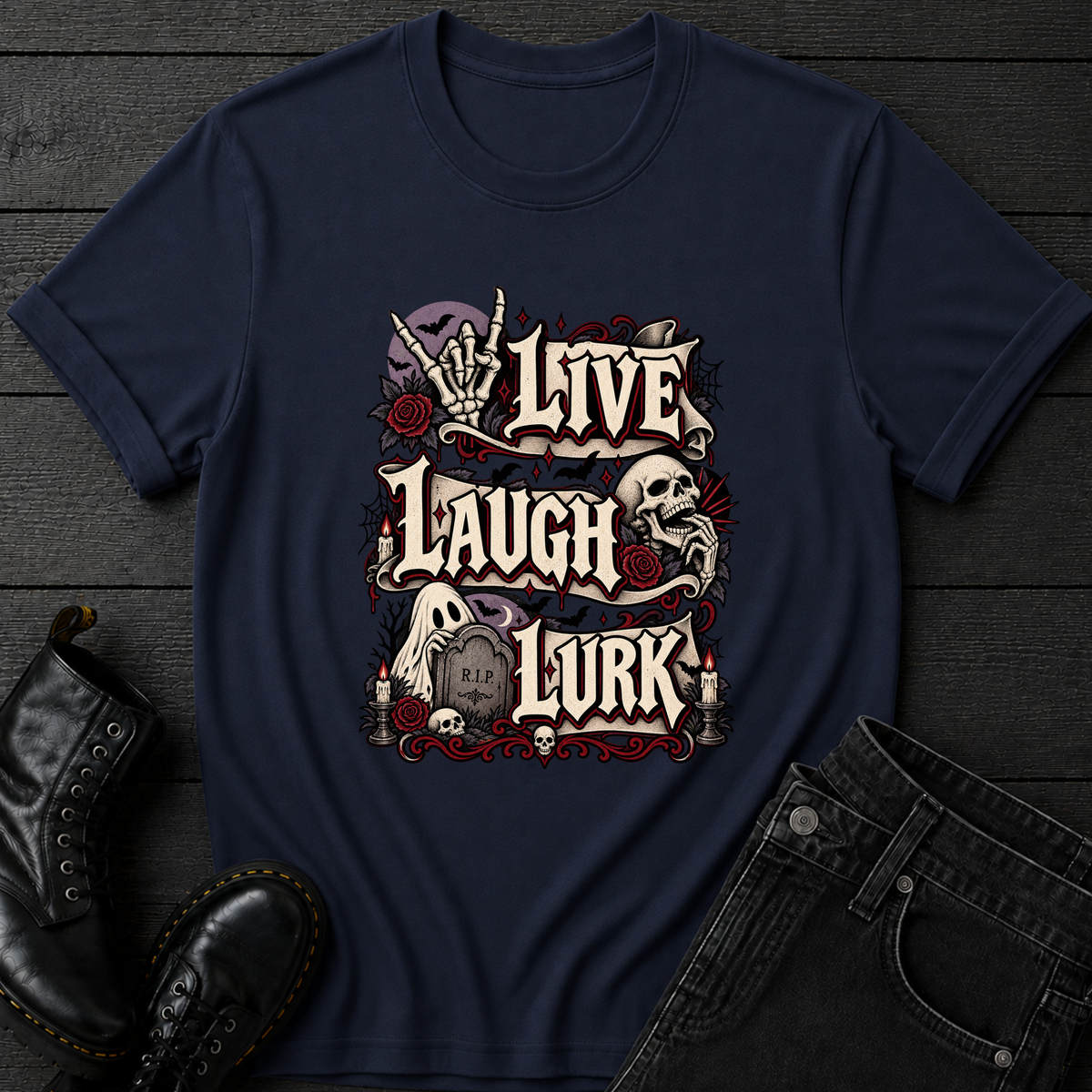 Live Laugh Lurk T-Shirt