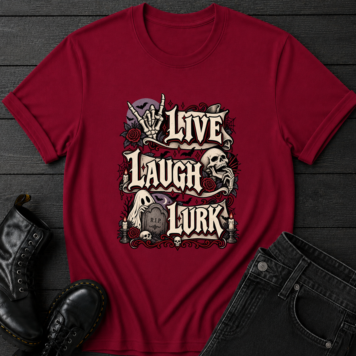 Live Laugh Lurk T-Shirt