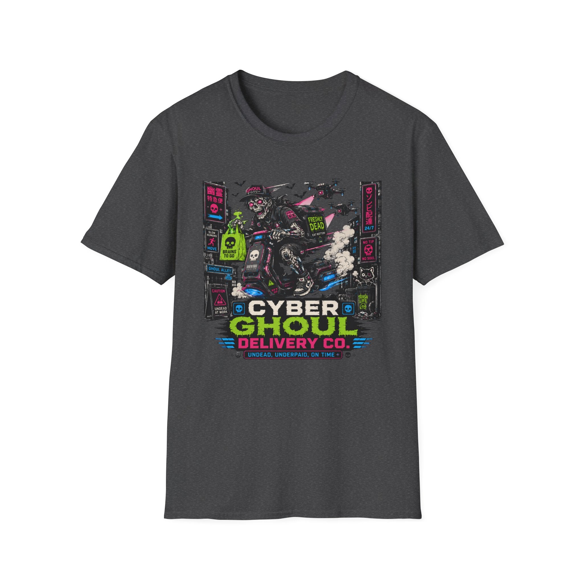 Cyber Ghoul Delivery Co T-Shirt