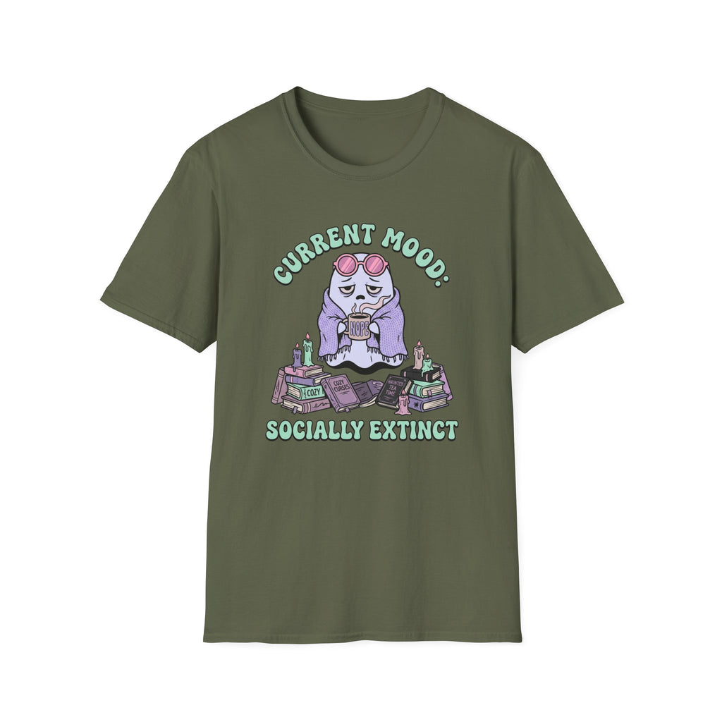 Current Mood: Socially Extinct T-Shirt