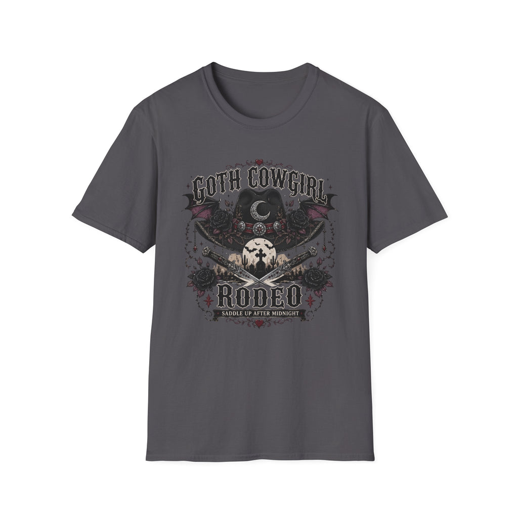 Gothic Cowgirl Rodeo T-Shirt