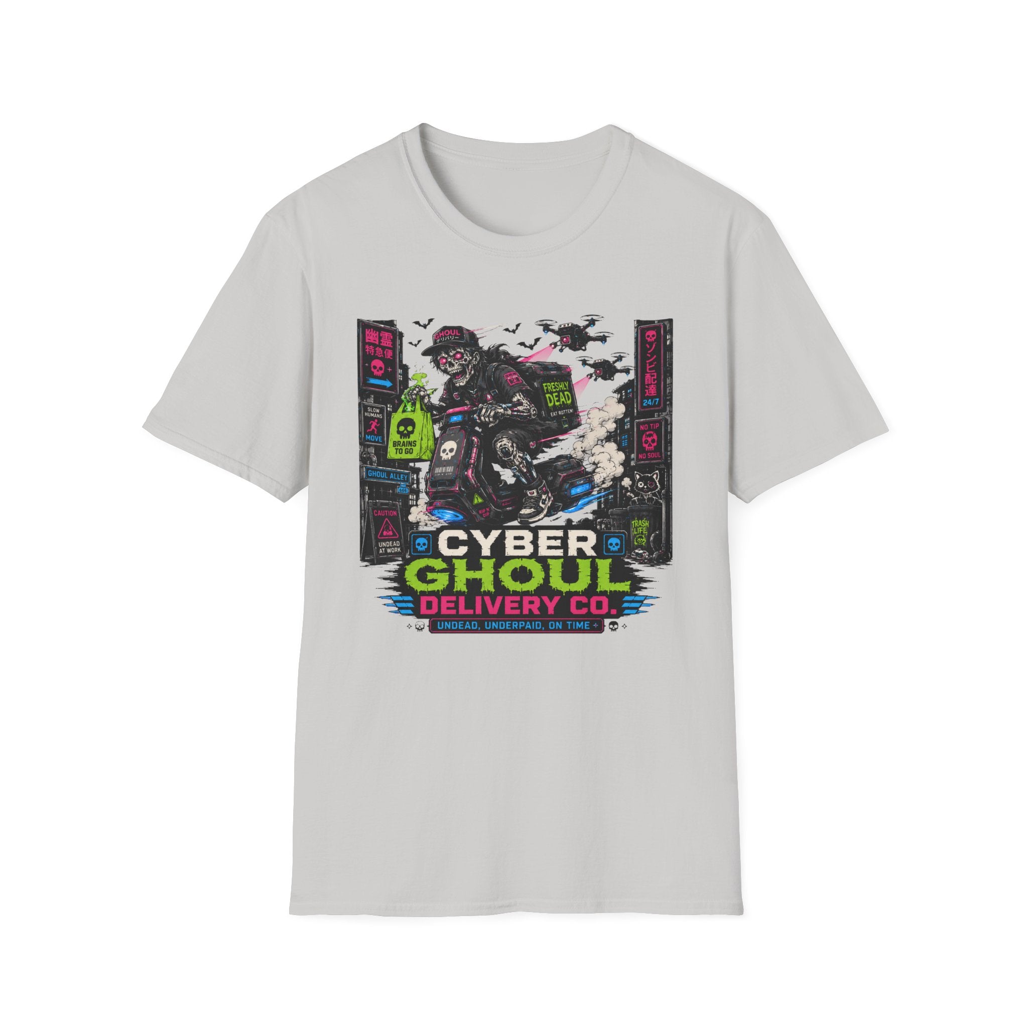 Cyber Ghoul Delivery Co T-Shirt