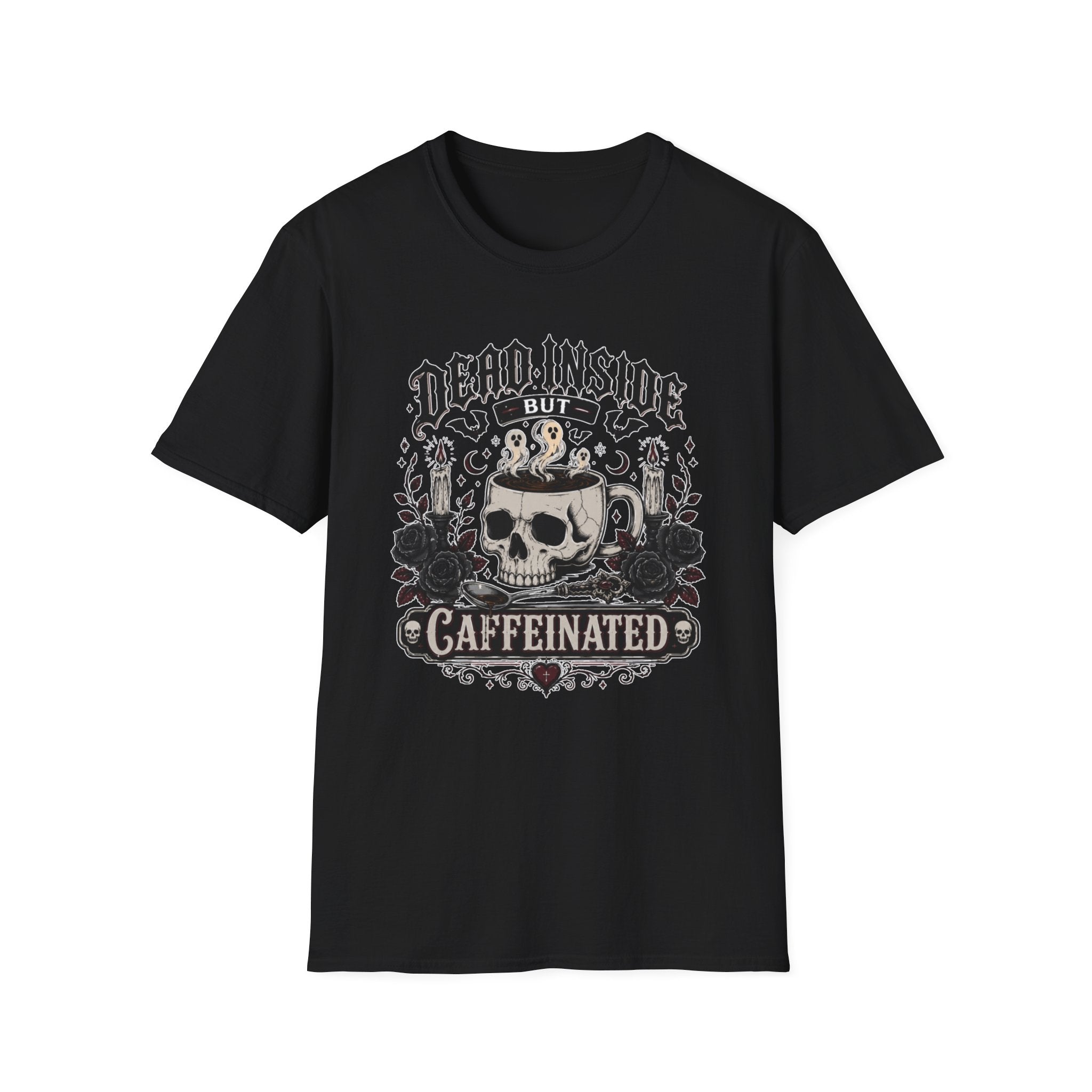 Dead Inside But Caffeinated Variant T-Shirt