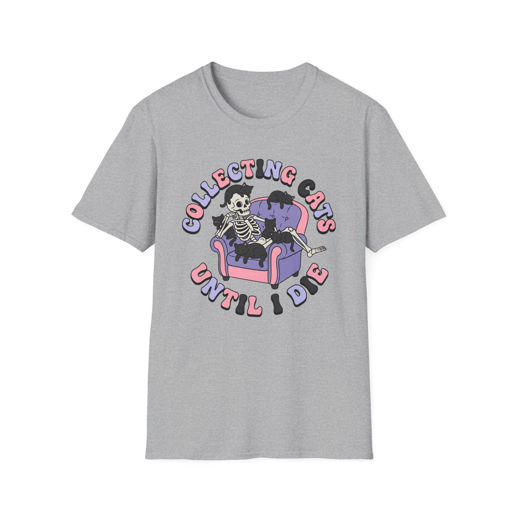 Collecting Cats Until I Die T-Shirt