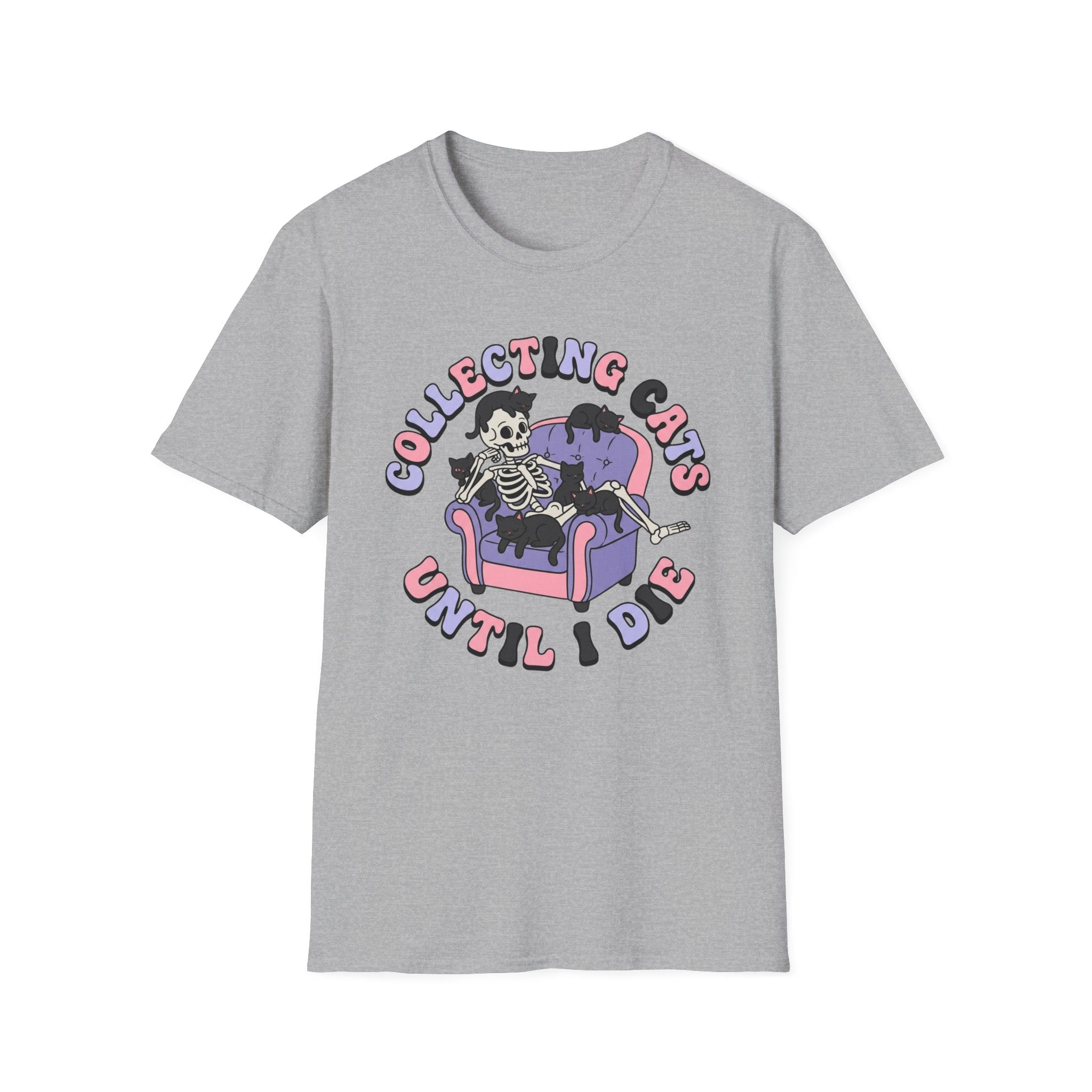 Collecting Cats Until I Die T-Shirt
