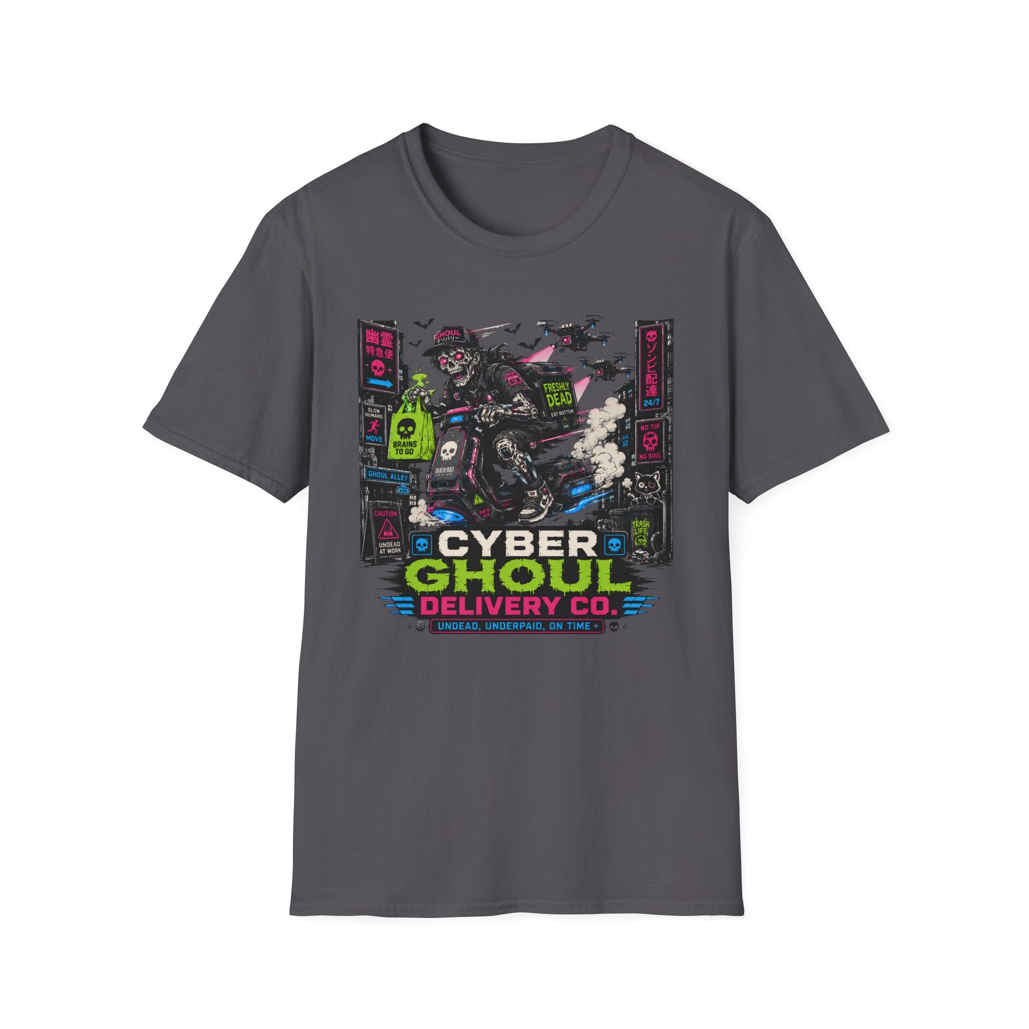 Cyber Ghoul Delivery Co T-Shirt